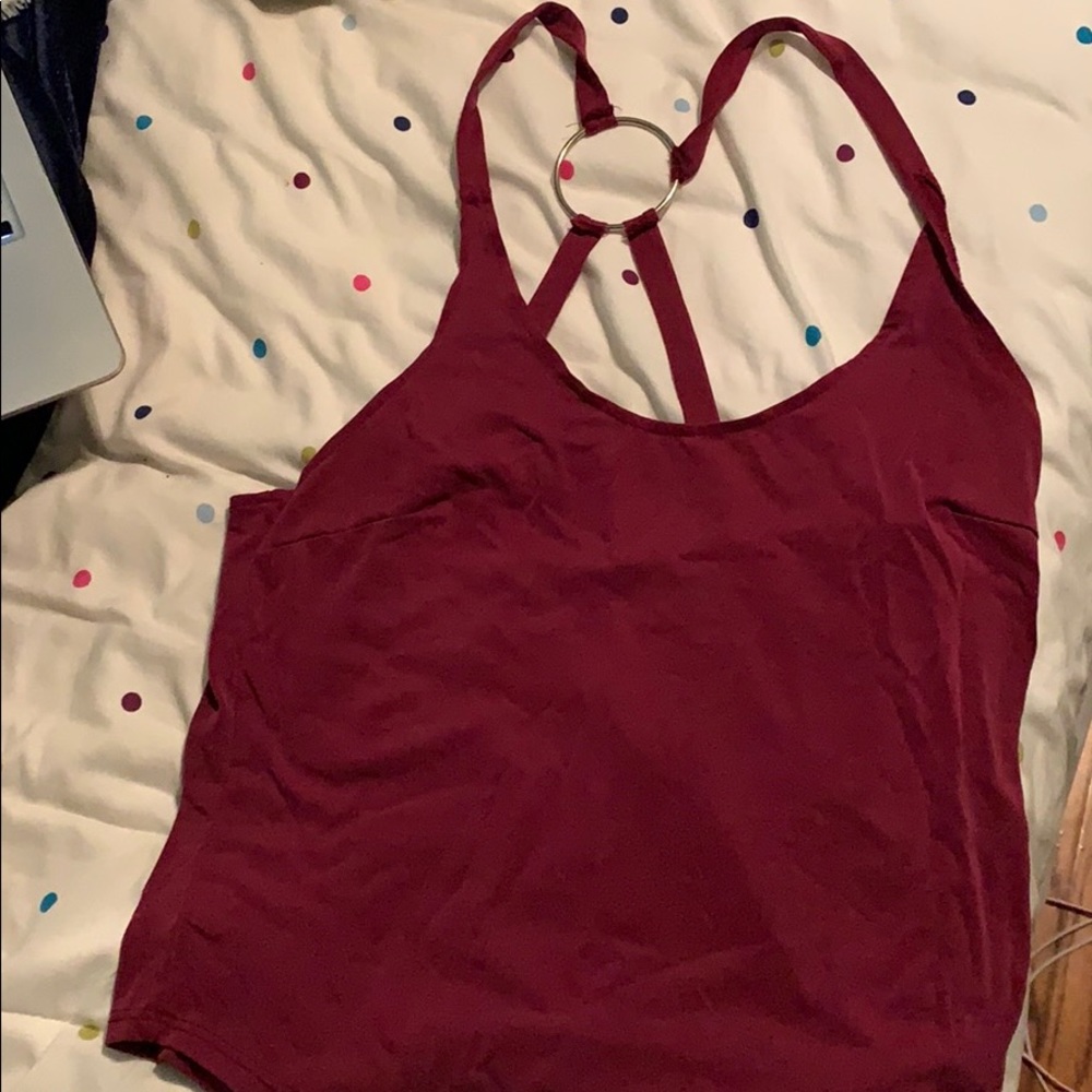 Tank top ring back